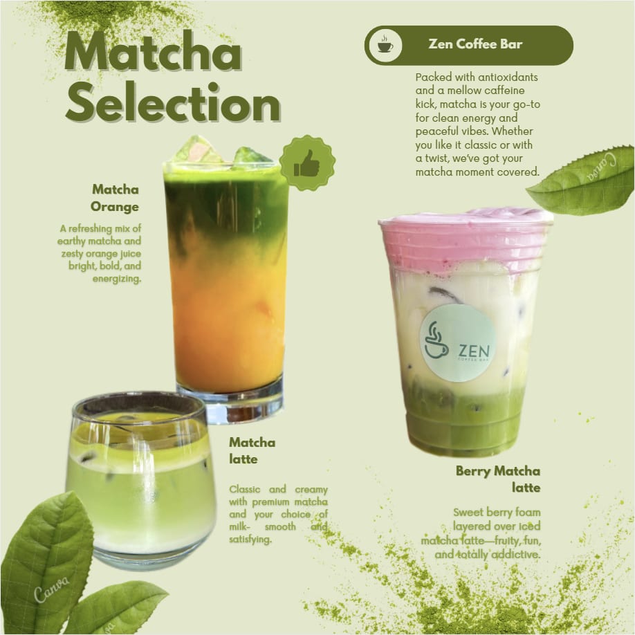 Menu and Poster Designs